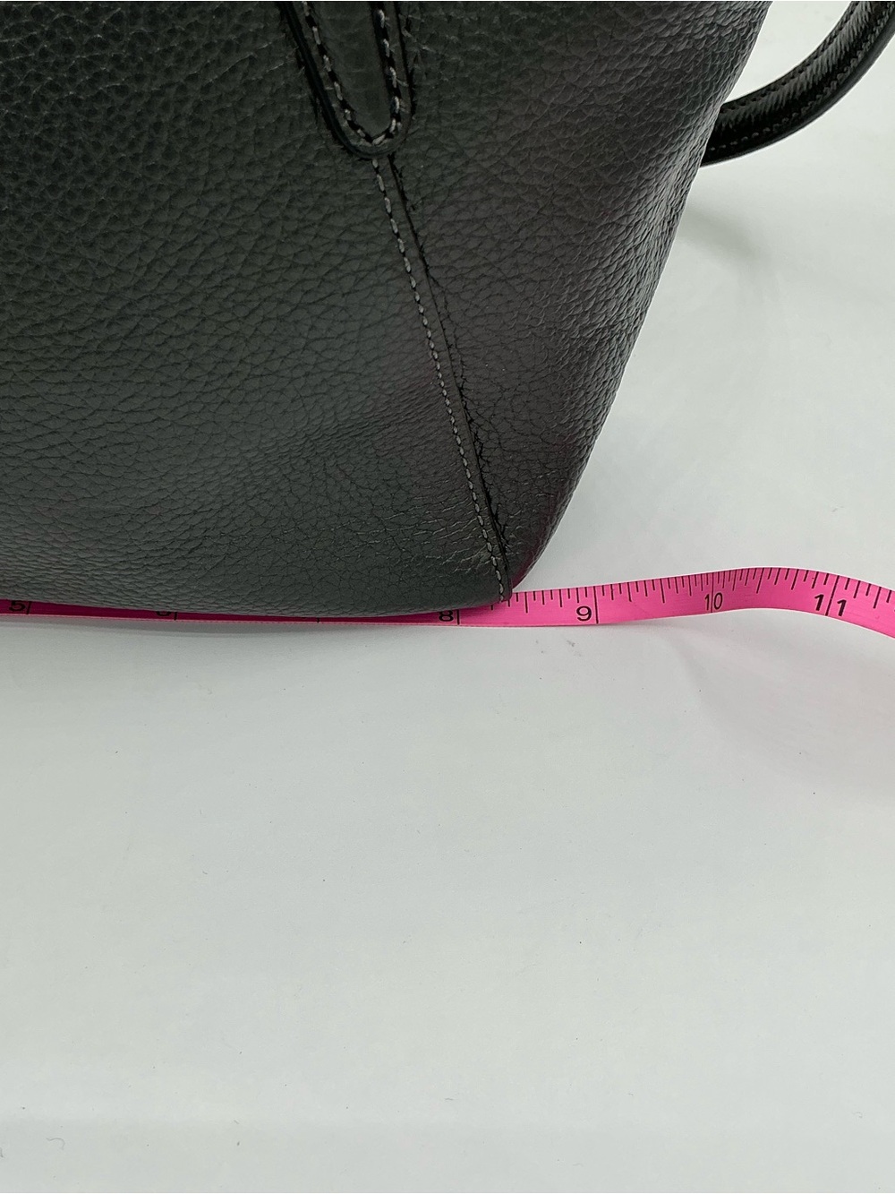 Coach Mini Kelsey Satchel in Metallic Pebble Leather (Style No. F22316) - Picture 5 of 8